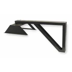 Surface-mount bracket designed for use with 3 to 10 kW electric unit heaters. Bronze finish with outside dimensions of 20-1/2 inches high by 10 inches wide. Includes mounting hardware for installation. Suitable for wall or ceiling surface mounting of compatible unit heaters.