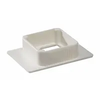 DYNALON Tissue Embedding Ring: White, ABS, 1 5/8 in Overall Lg, 1 1/8 in Overall Wd (MPN 230294-000W)