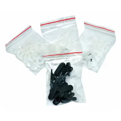 MOTOROLA Ear Tip: Fits Motorola, For SL7000/XPR 6000 Series, Clear, Large/Medium/Small - Motorola-Compatible Audio Accessories