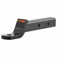 CURT Towing Ball Mount: III, 1 in Compatible Ball Shank Dia, Ball Mount Ball Mount, Carbon Steel (MPN 45220)