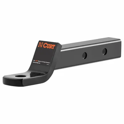 CURT Towing Ball Mount: III, 1 in Compatible Ball Shank Dia, Ball Mount Ball Mount - Ball Mounts