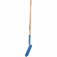 RAZOR-BACK Trenching Shovel: Steel Blade, 14 ga, Straight Handle Type, Wood Handle, 3 in Handle Lg (MPN 47023)