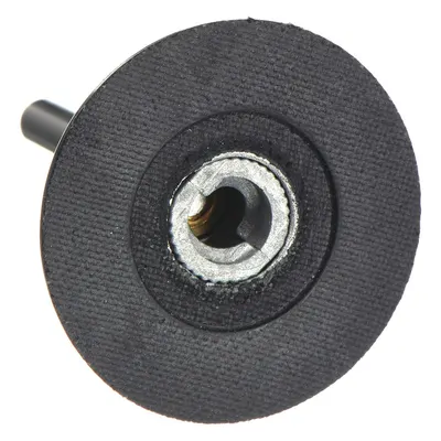 NORTON Quick Change Disc Backup Pad: TR, 1 1/2 in Dia, 1/4 in Straight-Shank - Straight-Shank Backing Pads for TR Quick-Change Discs