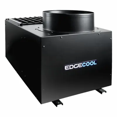 EDGECOOL Server Room Condenser: 15,400 BtuH, 5-20P, 34 in x 17 in x 36 in, Cooling Only - Equipment Rack Air Conditioners
