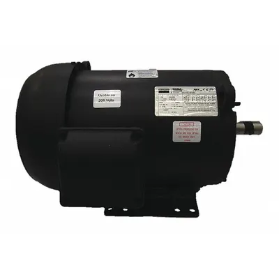 Dayton General Purpose Motor: Rigid Base Mount, Totally Enclosed Fan Cooled, 1 1/2 hp - Rigid Base 3-Phase General Purpose AC Motors