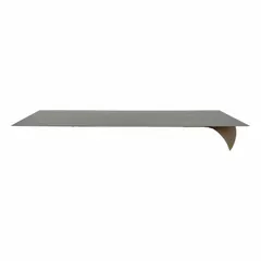 Shim Stock: 12 in Shim Lg, 8 in Shim Wd, 0.012 in Thick, Steel, Grade 1008/Grade 1010, Plain (MPN 16DU12). Key specifications — Width Tolerance: +/-0.075 in; Thickness Tolerance: +/-0.00075 in; Length Tolerance: +/-0.075 in; Color: Silver.