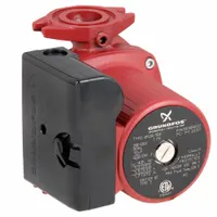 Hydronic Circulating Pump: 1/3 hp HP, 230V AC, Cast Iron, 3, 27 gpm, 45 ft Max. Head, Inline (MPN 95906631)