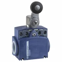 TELEMECANIQUE SENSORS Limit Switch: 90°, Roller Lever, XCKT, 0.22 in Roller Wd, 2 Mounting Holes (MPN XCKT2118N12)