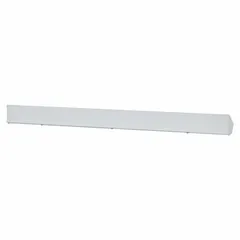 Surface-mount electric cove heater providing radiant heat for supplemental or primary heating in commercial and residential spaces. Operates on 208V AC single-phase power with 600 W output. White finish.