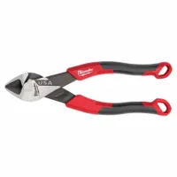 Comfort Grip Plier: Flush, Straight, Oval, 5/8 in Jaw Lg, 1 1/8 in Jaw Wd, 6 in Overall Lg, 6 - 8 in (MPN MT556)