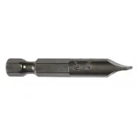 APEX Power Bit: Power Bit, Slotted Head, Imperial, 3F-4R Bit Industry Size, Std, Impact Rated, 5 PK (MPN 320-0X-5PK)