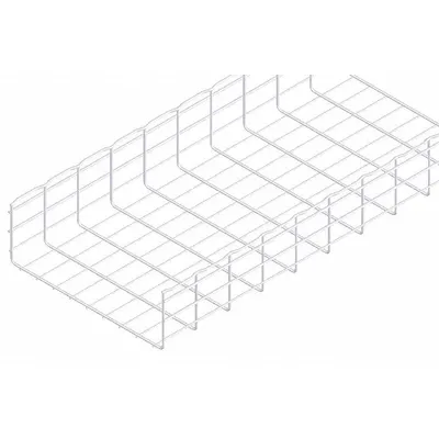 CABLOFIL Wire Mesh Cable Tray: 18 in Wd, 6 in Ht, 10 ft Lg, 155 lb, Steel - Straight Section Wire Mesh Trays