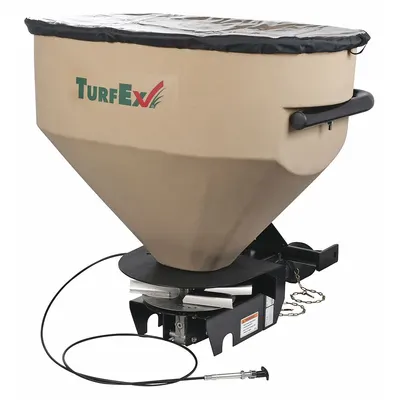 TURFEX Tailgate Spreader: Vehicle Battery-Powered, Compatible With: Tractor/UTV - Tailgate Spreaders