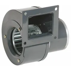 OEM replacement direct-drive blower delivering 130 cfm at 1/25 hp. Powered by a 115V AC, single-phase open motor with clockwise rotation. Suitable for ventilation, cooling, or exhaust systems requiring compact, open-motor blower units.
