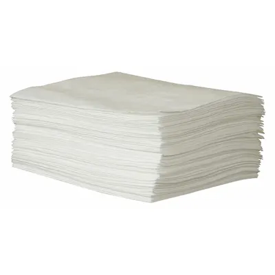 CONDOR Sorbent Pad: 48 oz Volume Absorbed Per Pad, 19 in x 15 in Pad Size (L x W) - Sorbent Pads