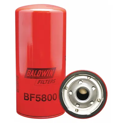 BALDWIN FILTERS Fuel Filter: Spin-On, 3 11/16 in Outside Dia, 1-12 Thread Size, Diesel Fuel - Spin-On Fuel Filters