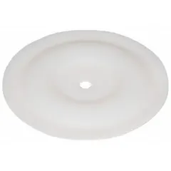 This PTFE replacement diaphragm is designed for use in industrial diaphragm pumps, separating the fluid chamber from the drive mechanism. It accommodates a 0.25 in pump size and operates within a temperature range of 40°F to 212°F. Suitable for applications requiring chemical resistance and leak-free operation.