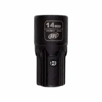 INGERSOLL RAND Impact Socket: SAE, 14 mm Socket Size, 6-Point, Std, 1 9/16 in Overall Lg (MPN DXS2SM14)
