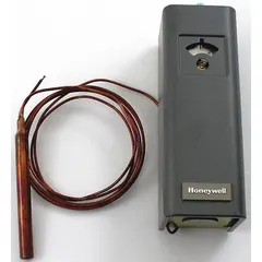 Temperature control for regulating water or air temperature in commercial heating systems. Used in boilers, pool heaters, and industrial process equipment requiring precise temperature management.
