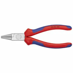 Round-nose pliers with 6 1/4 in overall length, 1 1/4 in jaw length, and 3/32 in tip width. Used for bending wire and forming loops in electrical, jewelry, and general industrial applications.