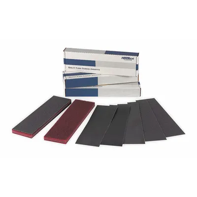 HIRETECH Abrasive Sheet: 4 1/2 in x 15 3/4 in Abrasive, For HTF Series, 80 Grit - Abrasives for Floor Sanders