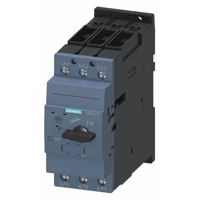 Siemens Manual Motor Starter: Non-Reversing, 3 Poles, 45 A, Thermal Protection - Non-Reversing Starters with Thermal Overloads