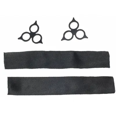 LOCKJAW Synthetic Shackle Kit: Soft Shackles, HMPE/Polyethylene, (2) Lock Rings/(2) Sleeves - Replacement Sleeves & Lock Rings for Synthetic Shackles