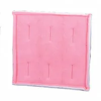 Ring Panel Air Filter: 20 in x 20 in x 1 in, 20 in Section Wd, 1 Sections, 3 Ply, 24 PK