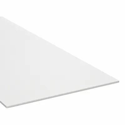 LDPE Sheet: 0.125 in Thick, 4 ft x 4 ft, Opaque, Off-White, 1,700 psi Tensile Strength - LDPE Sheets & Bars