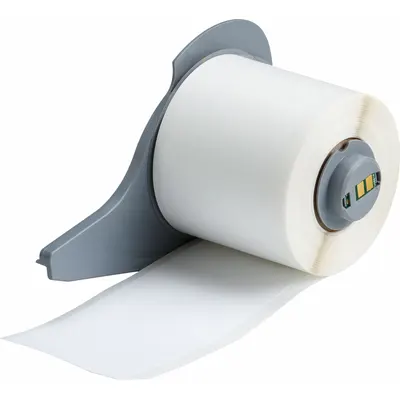 BRADY Wraparound Label: 1 29/32 in, Nylon - Brady Continuous Label Rolls