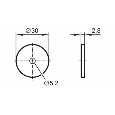 IFM RFID tag: High-Freq RFID Tag, IP68, Screw/Stick-On, 10 Pack Quanity - Medium Range HF RFID Tags