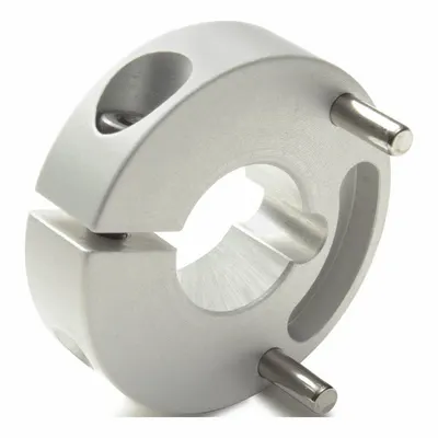 RULAND MANUFACTURING Controlflex Coupling Hub: 1.5° Angular Misalignment, 0.04 in Axial Motion - Single Insert Hubs for Round Shafts
