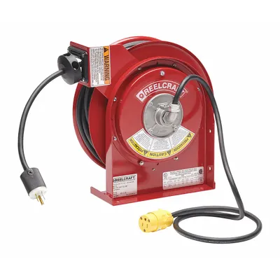 REELCRAFT L 4035 163 3-RP Reverse Feed Self-Retracting Cord Reel - Reverse Feed Self-Retracting Cord Reels