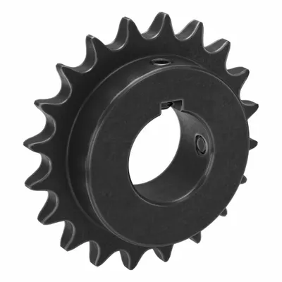 TSUBAKI Single Strand Sprocket: 50, For 5/8 in Chain Pitch, 1 1/2 in Bore Dia, 20 Teeth - Size 50 Fixed-Bore Roller Chain Sprockets