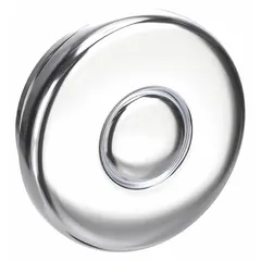 Brass override button for flush valve assemblies. Used as a replacement part to restore flushing operation in commercial or residential restroom applications.