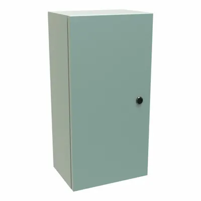 HAMMOND Electrical Enclosure: Steel, 24 in x 12 in x 8 in, NEMA 12/3R/4, Solid Cover - Steel Washdown Enclosures