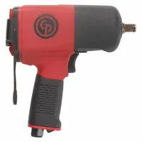 CHICAGO PNEUMATIC Air Impact Wrench: Compact, 1/2 in Drive, Pistol-Grip, Square, Std, Friction Ring (MPN CP8252-R)