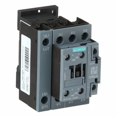 Siemens Magnetic Contactor: Non-Reversing, 4 Poles, 4NO Contacts, 16 A - Non-Reversing IEC Contactors
