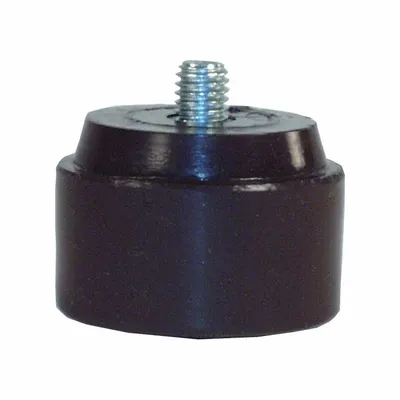 NUPLA Hammer Tip Head: Hard, Nylon, 1 1/2 in Dia, 5/16-18 Thread Size, Threaded - Replacement Faces & Tips