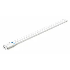 LED plug-and-play (UL Type A) plug-in lamp with a 4-pin (2G11) base. Delivers 2200 lm at 3000K color temperature, consumes 16.5 W, and is non-dimmable. Suitable for replacing compact fluorescent lamps in fixtures with a 2G11 base for general ambient lighting.