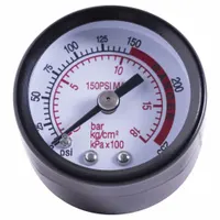 SPEEDAIRE Pressure Guage for 6 Gal, 1HP Pancake Air Compressor: F5013700373, 810RA7, 810RA7