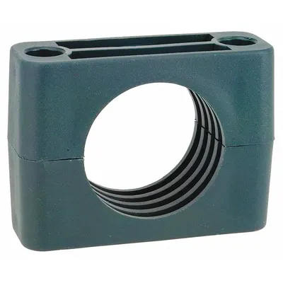 ZSI Beta Clamp Insert Replacement: Ribbed Bore, Steel Clamp, Polypropylene Cushion - Replacement Inserts for Beta Clamps