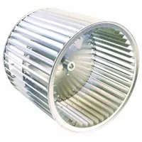 Blower Wheel: 12 in Dia, 11 in W, CW Closed End, Steel Wheel, 1 Inlets, 1/2 in Bore, Tacked, Center (MPN S1-026-34628-001)