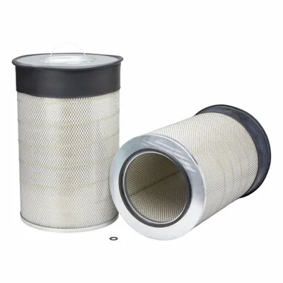 FLEETGUARD Automotive Air Filter: Round-Oval, Engine, Axial Seal, 15 1/8 in Outside Dia - Round/Oval Engine Air Filters