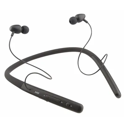 MOBILESPEC Earbud Neckband: Earbud Neckband, 5 Hour Battery Life, Microphone, Earphones - Wireless Headphones