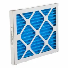 Replacement air filter designed for duct mount dehumidifiers, compatible with models 60DH and 85 DH. Pack includes 3 filters to help maintain air quality by trapping dust and particles, supporting efficient dehumidifier operation in HVAC systems.