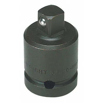 WRIGHT TOOL Impact Socket Adapter: 3/4 in Input Drive Size, Black Oxide - 3/4" Drive Impact Socket Adapters