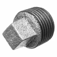 USA INDUSTRIALS Plug: Plug, 150 psi @ 72°F, 1 1/2 in, NPT Threaded, Malleable Iron (MPN ZUSA-PF-23298)