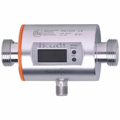 IFM Magnetic-Inductive Flowmeter: Magnetic-Inductive Flow Meter, Electromagnetic - Inline Magnetic Flowmeters for Water