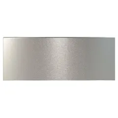 Two-piece pack of 18-8 stainless steel shim stock sheets, each 6 inches wide by 25 inches long and 0.025 inches thick. Plain finish with silver color. Width tolerance ±0.005 in, thickness tolerance ±0.002 in, length tolerance +0.125/-0.000 in. Used for precision alignment, gap filling, and leveling in industrial machinery and equipment.